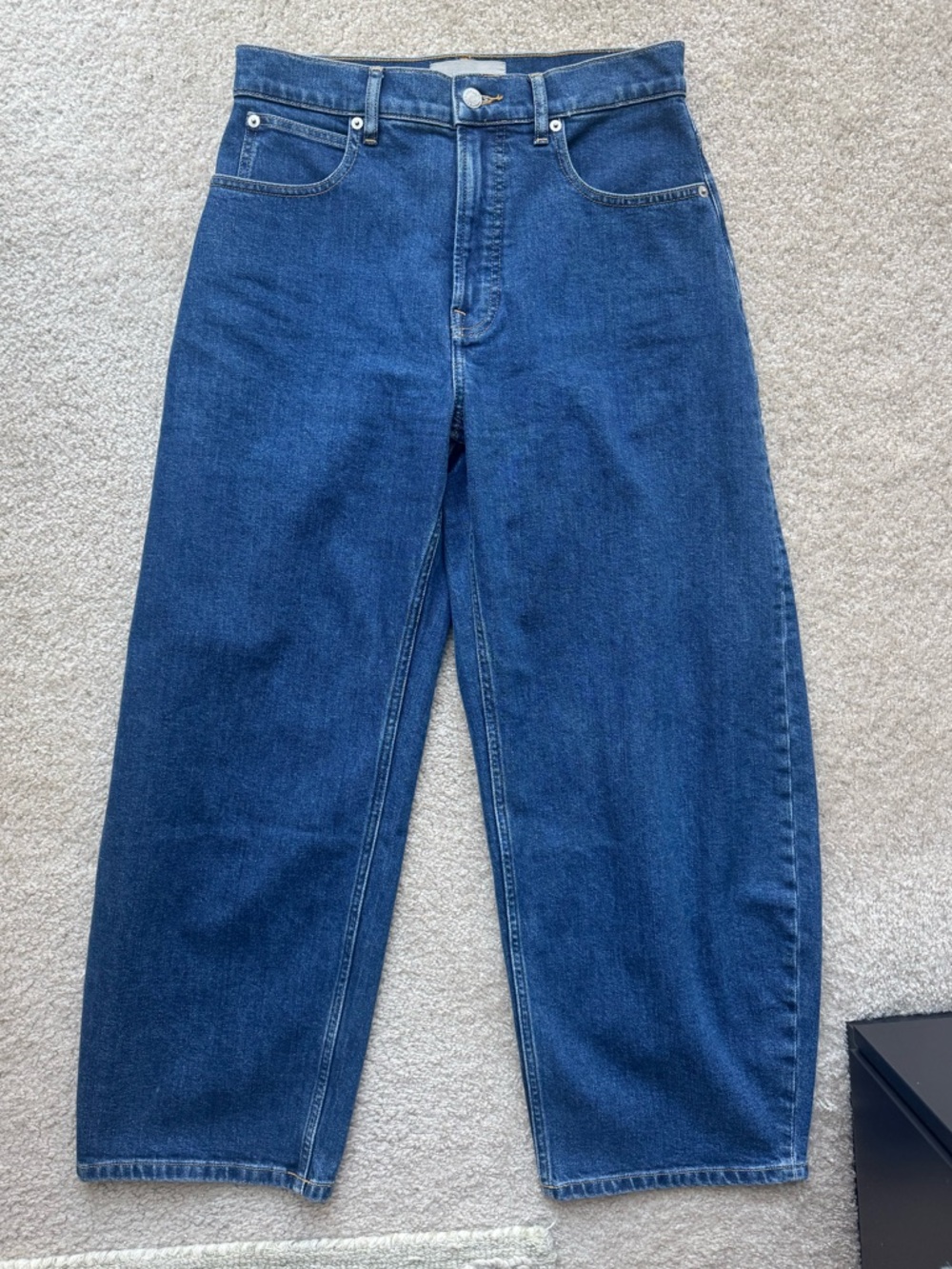 Everlane The Way High Curve Jean Ocean Size 28R - Picture 4 of 7